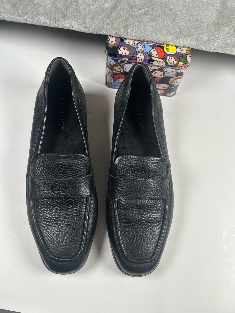 Vionic Shellah Black Slip-On Comfort Loafer - Picture 5 of 12